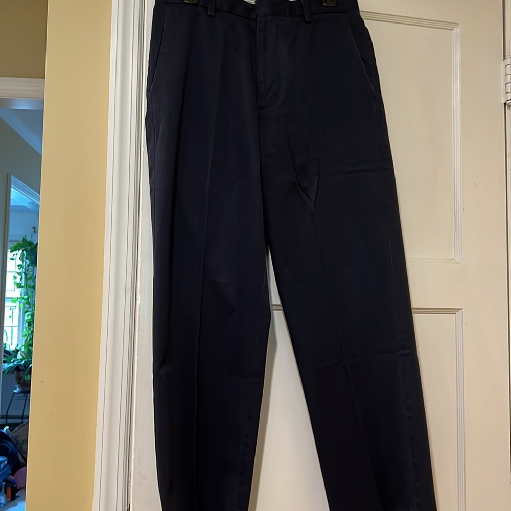 Navy blue semi casual pants